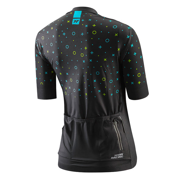 TITAN RACING - Calypso ladies jersey (Turquoise/Black)