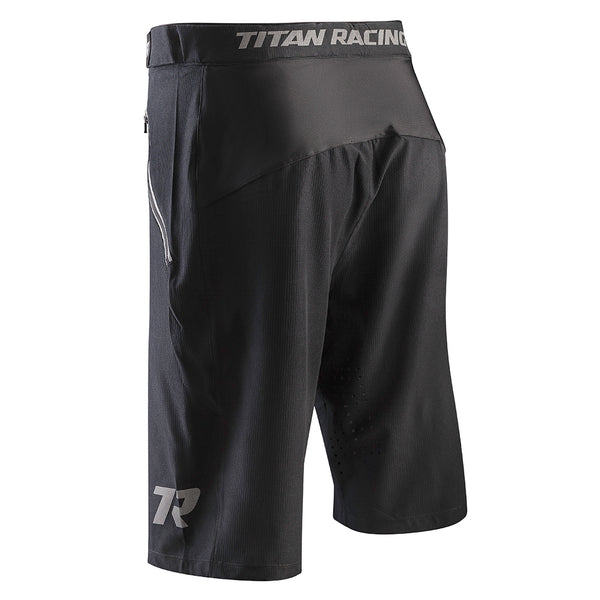 TITAN RACING - Shredder Shorts (With inners) Black