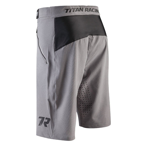 TITAN RACING - Shredder Shorts (With inners) Grey