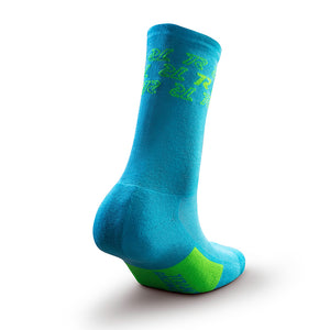 TITAN RACING - Club Sock (Turquoise/Lime)