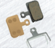 QUAXAR - GXR 1047 - Resin/Carbon organic brake pads for Sram level TL , AVID DB 1/3/5