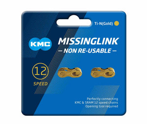 KMC - X12 Ti-N MissingLink Chain Closure