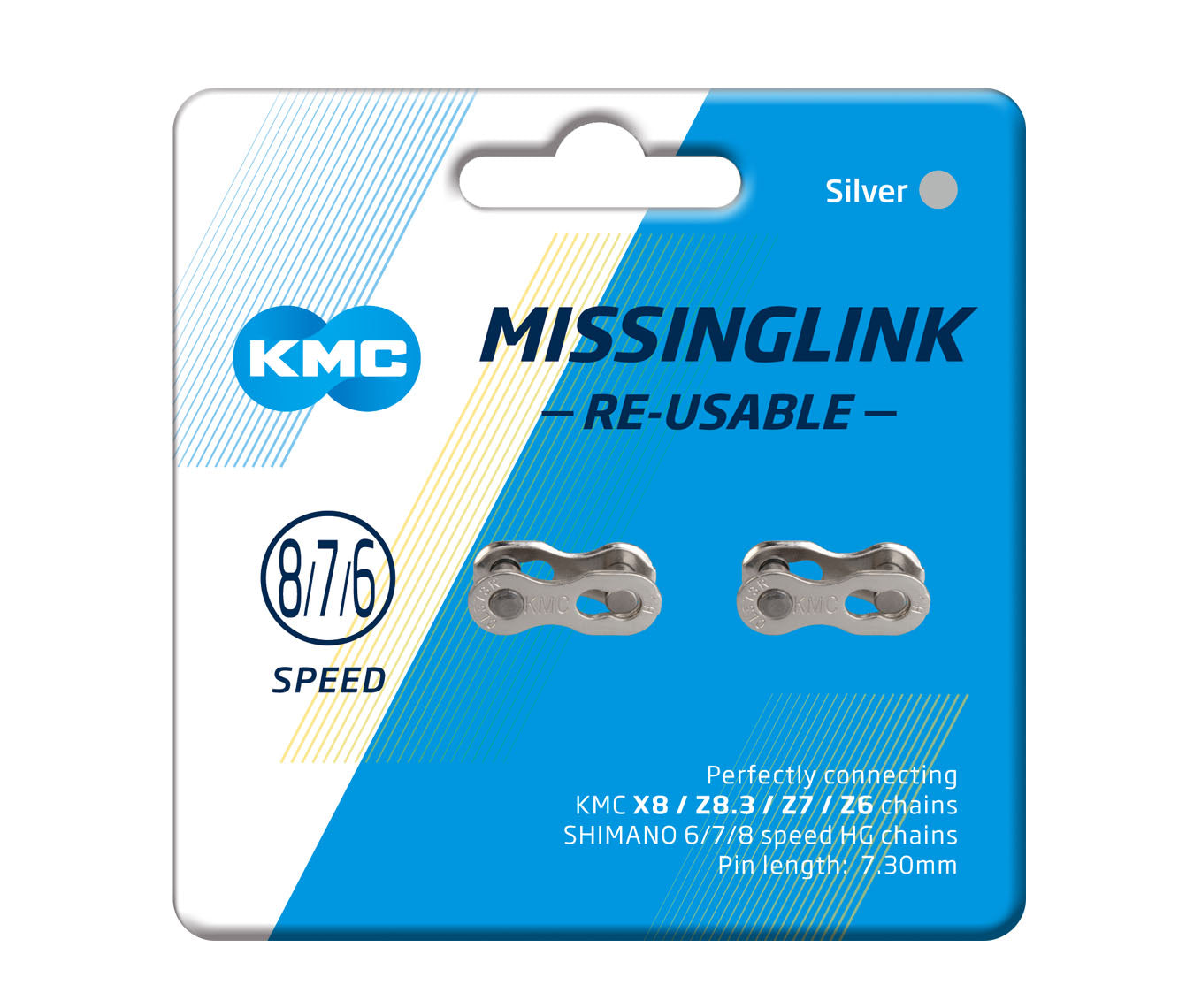 KMC 6/7/8 spd Re-Usable MissingLink Chain Closure
