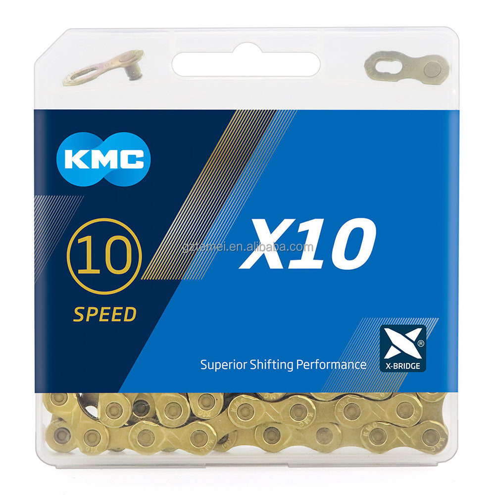 KMC - X10 10-speed Chain TI-Gold