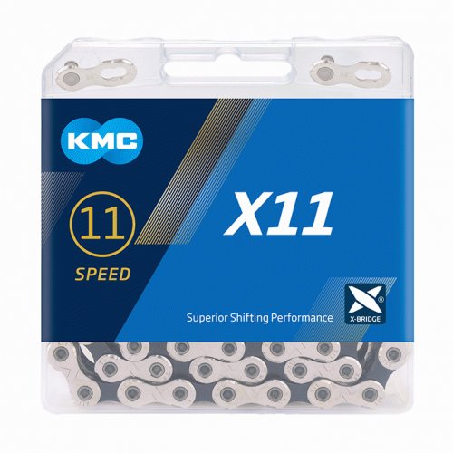 KMC - X11 Silver/Black 11 speed Chain