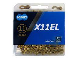 KMC - X11 EL TI-Gold 11 speed Chain Hollow pin