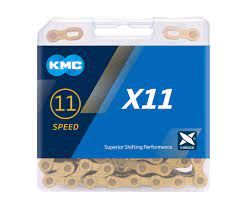 KMC - X11 TI-Gold 11 speed Chain