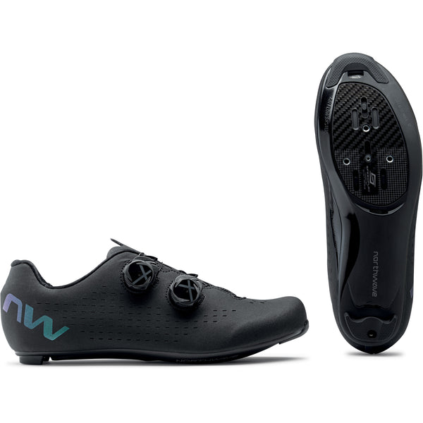 NORTHWAVE - Revolution 3 Road Shoes - black/iridescent