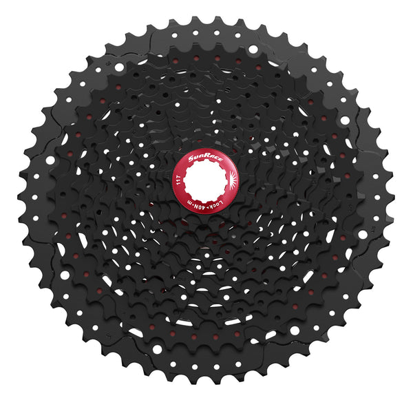 SUNRACE CSMX8 11 spd 11-46T cassette (Fits on Shimano 10/11 spd freehub)