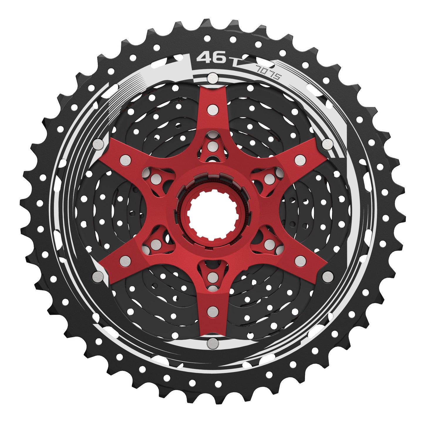 SUNRACE CSMX8 11 spd 11-46T cassette (Fits on Shimano 10/11 spd freehub)
