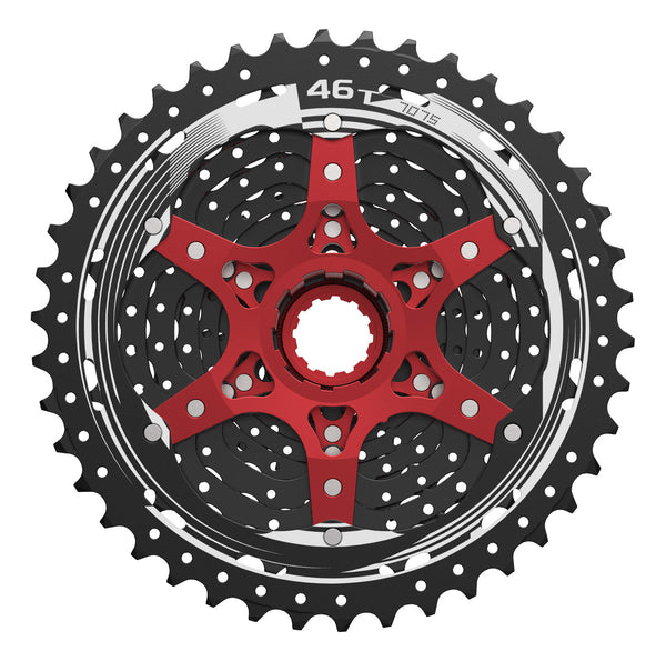 SUNRACE CSMX8 11 spd 11-46T cassette (Fits on Shimano 10/11 spd freehub)