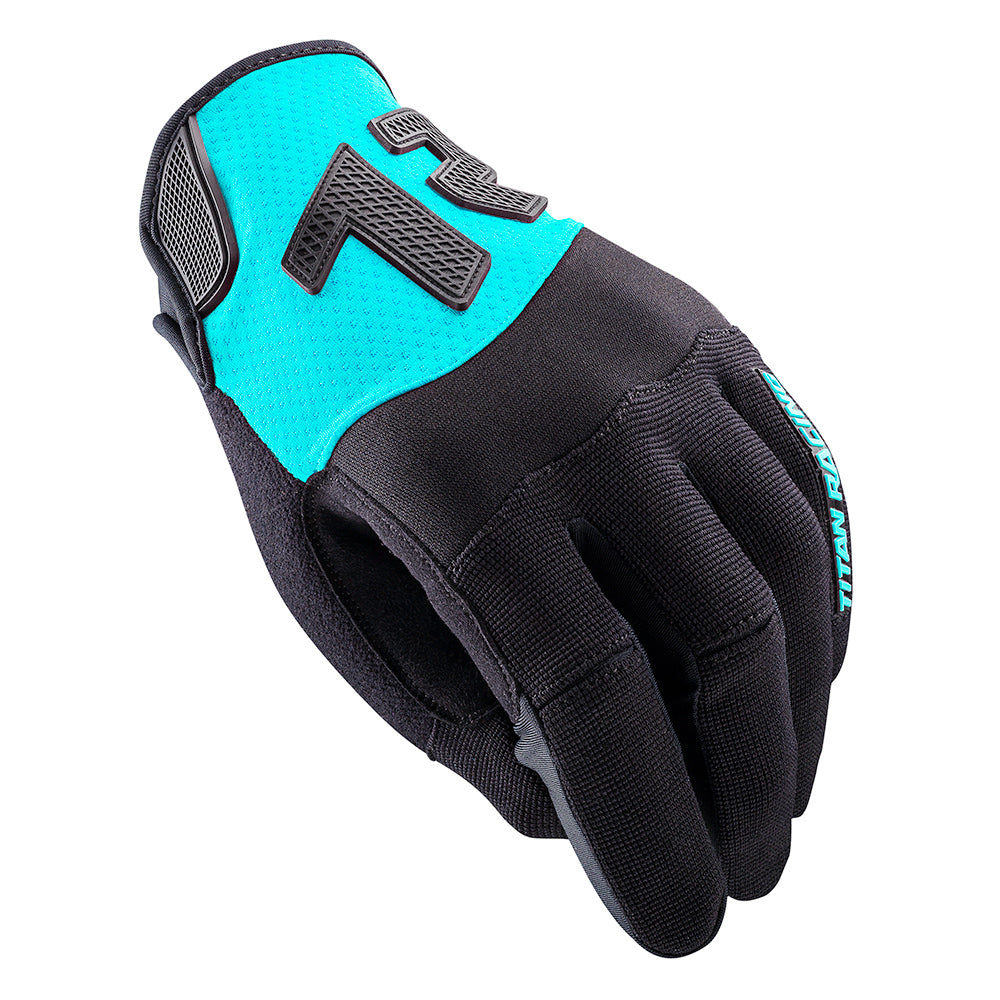 TITAN RACING - Clutch MTB women glove (soft Blue)