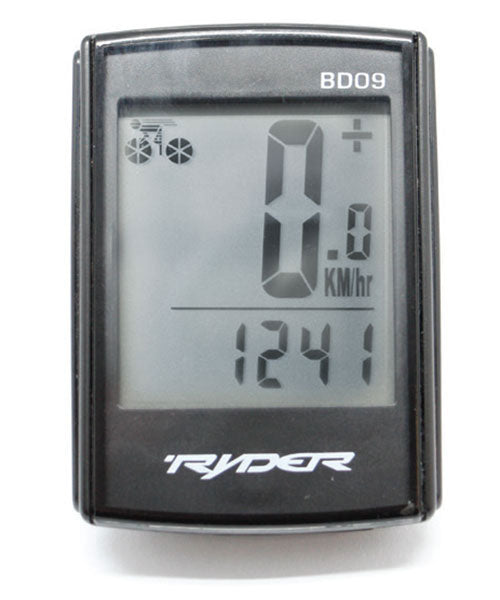 RYDER - Big Digits Wireless Cycling Computer