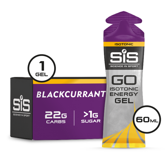 SCIENCE IN SPORT -  Isotonic GO Energy GEL (Blackcurrant)