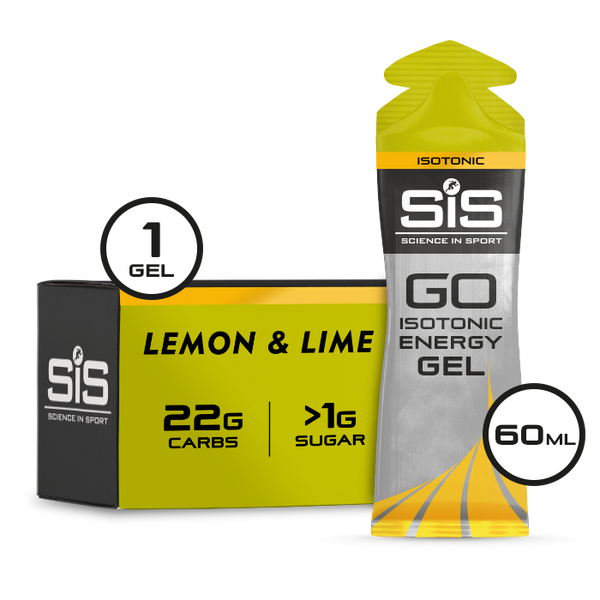 SCIENCE IN SPORT -  Isotonic GO Energy GEL (lemon & Lime)
