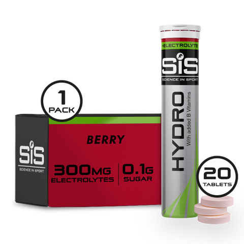 SCIENCE IN SPORT -  GO Hydration Tablets (Berry)