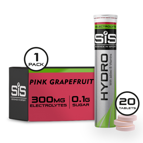 SCIENCE IN SPORT -  GO Hydration Tablets (Pink Grapefruit)