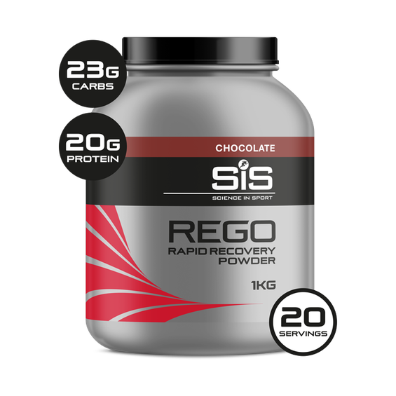 SCIENCE IN SPORT -  REGO Rapid recovery powder (Chocolate)