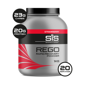 SCIENCE IN SPORT -  REGO Rapid recovery powder (Strawberry)