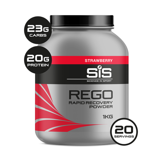 SCIENCE IN SPORT -  REGO Rapid recovery powder (Strawberry)