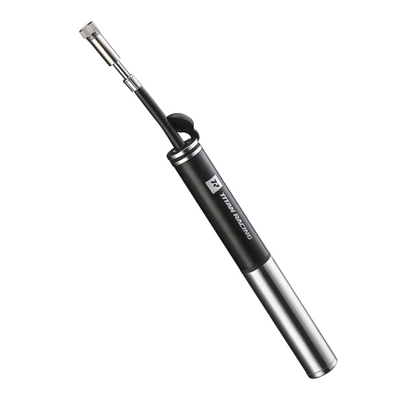 TITAN RACING - AIRRUSH hand pump Black/Silver