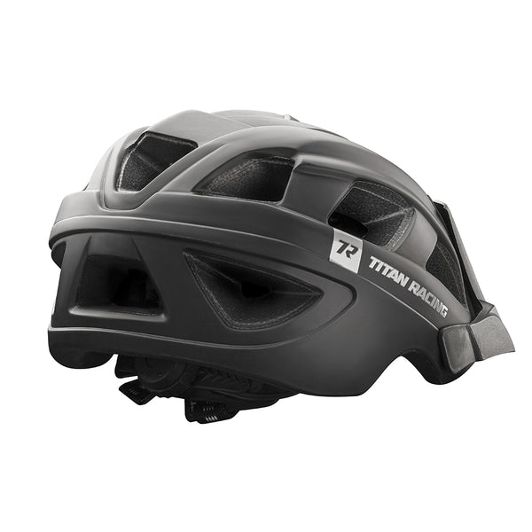 TITAN RACING - Junior Shredder Helmet (Black)