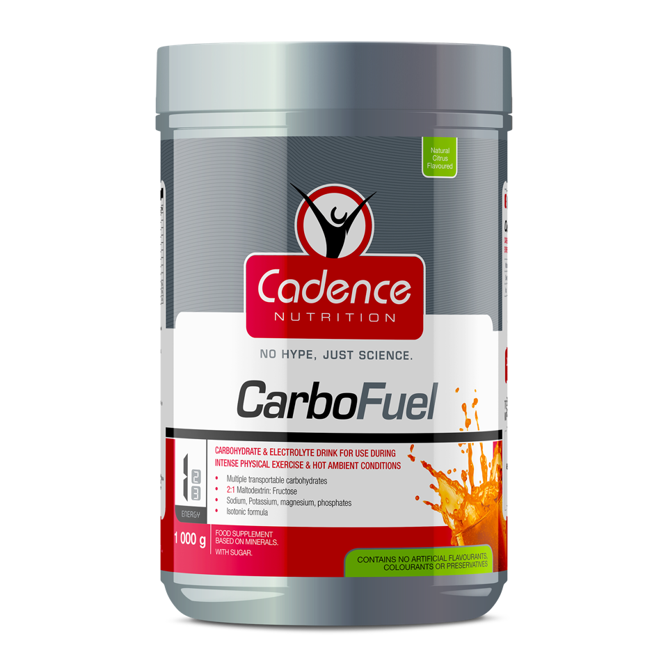 CADENCE NUTRITION - Carbofuel Energy Drink Powder (Natural Citrus)
