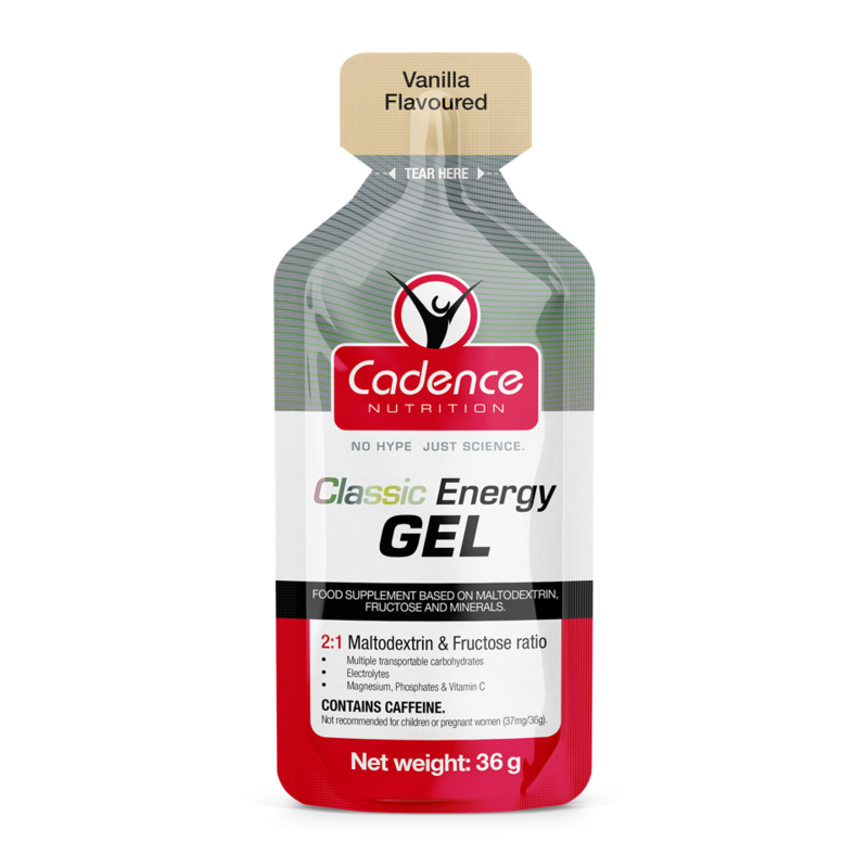 CADENCE NUTRITION - Classic energy gel (Vanilla)