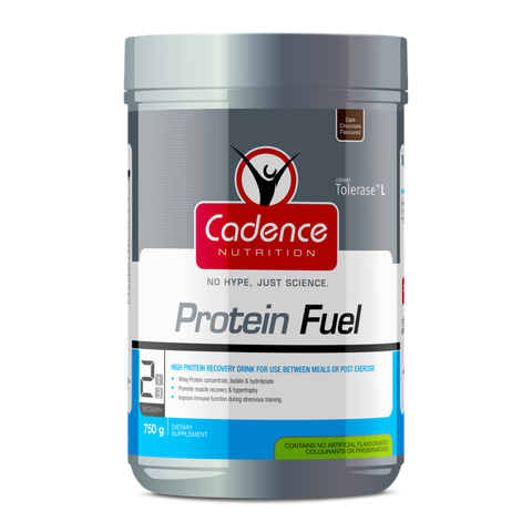 CADENCE NUTRITION - Protein Fuel recovery drink powder (Dark Chocolate)