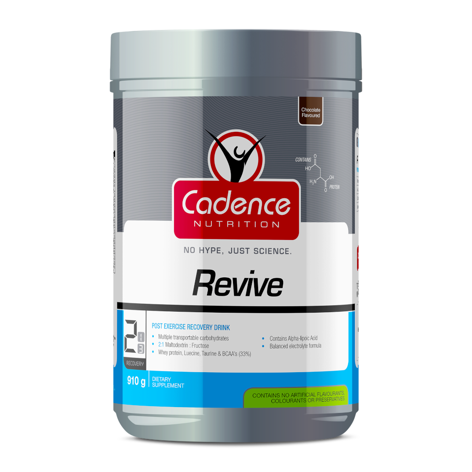 CADENCE NUTRITION - Revive recovery drink powder (Chocolate)