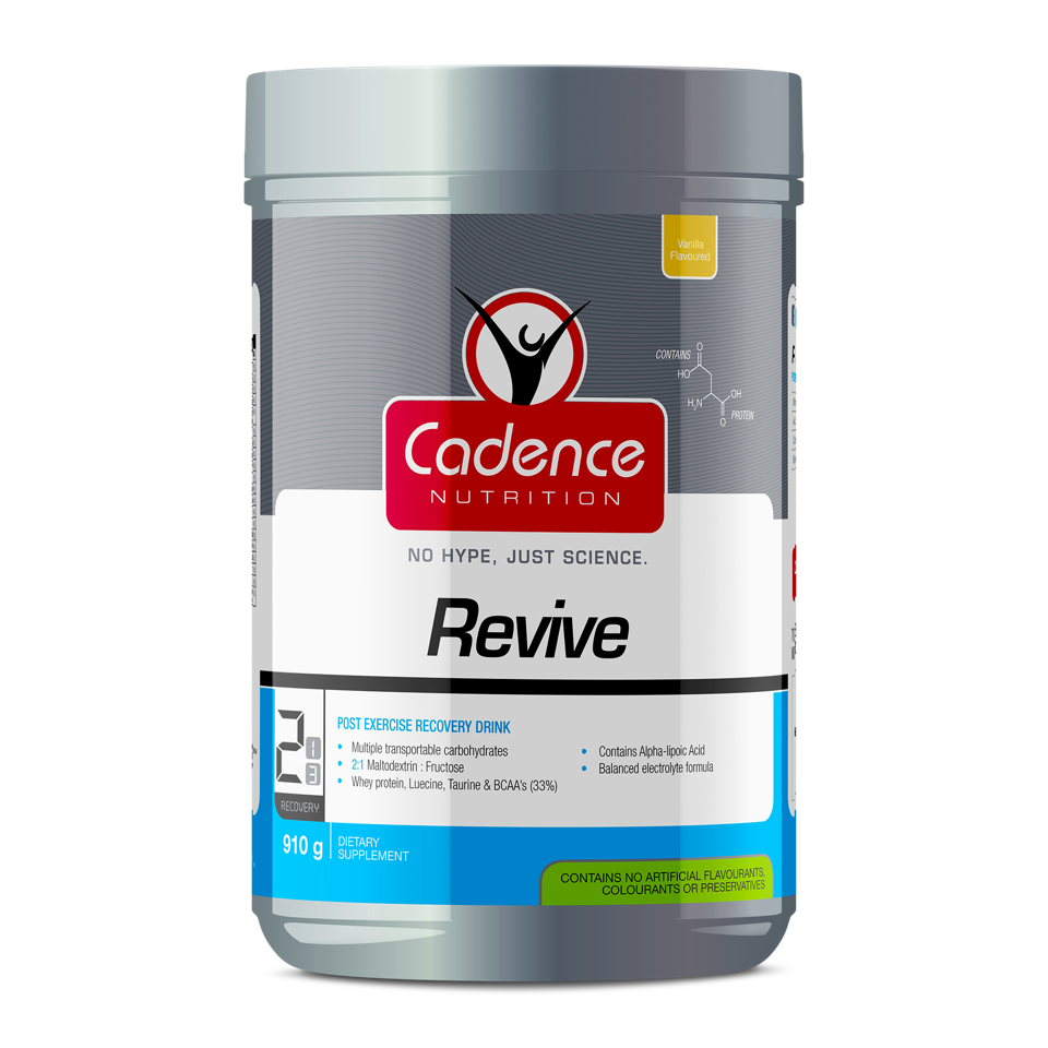 CADENCE NUTRITION - Revive recovery drink powder (Vanilla)
