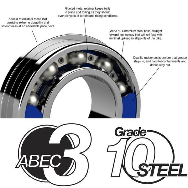 ENDURO BEARINGS - 6900 2RS | 10 X 22 X 6MM BEARING