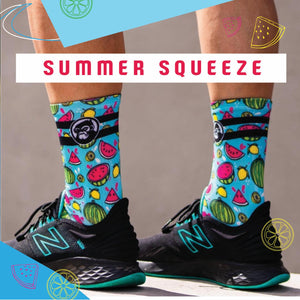 GRUMPY MONKEY - Premium Printed Socks (Summer Squeeze)