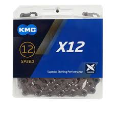 KMC - X12 Silver/Silver 12-speed Chain