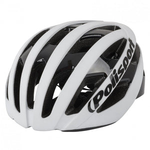 POLISPORT - LIGHT PRO - Cycling Helmet for road use (White/Black)