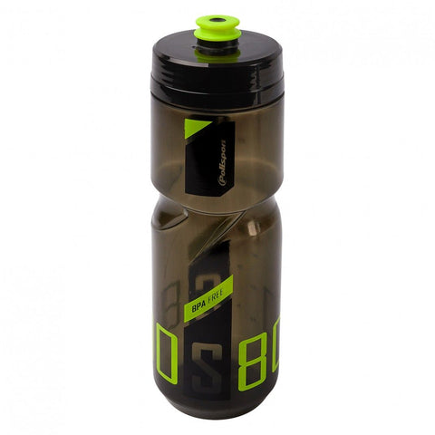 POLISPORT - Screw-On Bottle S800 (Clear/Black/Lime Green)