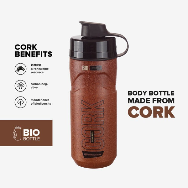 POLISPORT - Cork Bio Thermal Water Bottle 500ml