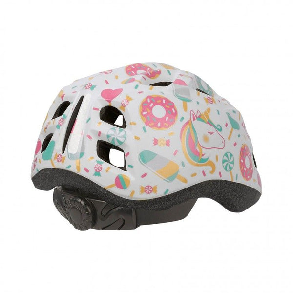 POLISPORT - XS Premium Kids Helmet (Lolipop) + holder + Water bottle