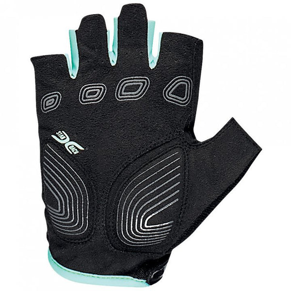 NORTHWAVE - Active women short finger gloves (black/Light Blue)