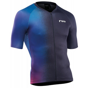 NORTHWAVE - Blade jersey short sleeve (Black/Iridescent)