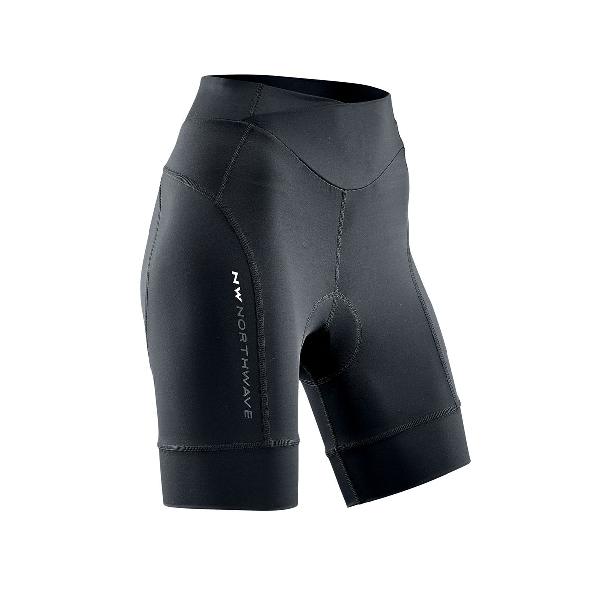 NORTHWAVE CRYSTAL 2 SHORT WITH COOLMAX Sport WMN Pads(Black)