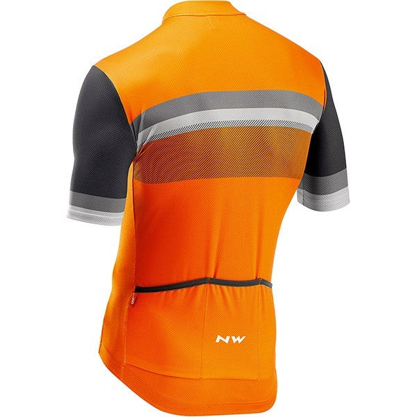 NORTHWAVE - Origin jersey short sleeves (Sienna/Anthracite)