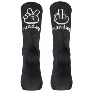 NORTHWAVE - SUNDAY/MONDAY Socks (Black) NEW