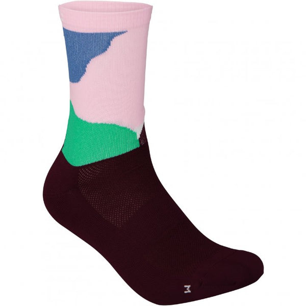 POC - Essential Print Sock (Color Splashes Multi Opal/Basalt)