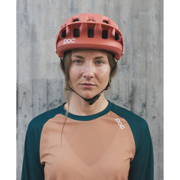 POC - TECTAL Trail/Enduro light weight helmet (Agate red Matt)