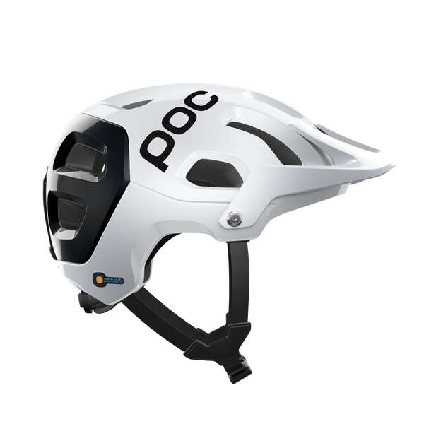 POC - TECTAL RACE SPIN Trail/Enduro light weight helmet (Hydrogen White/Uranium Black)