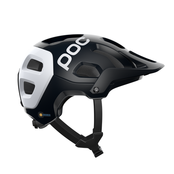 POC - TECTAL RACE SPIN Trail/Enduro light weight helmet (Uranium Black/Hydrogen White)