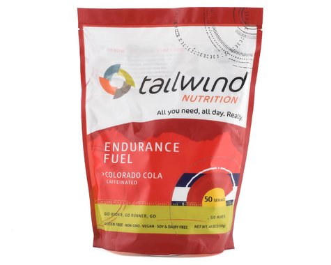 TAILWIND Endurance Fuel Caffeinated - COLORADO COLA 50 servings 1350 g