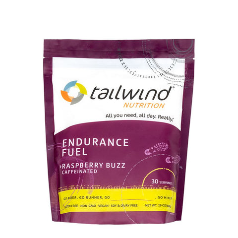 TAILWIND | Endurance Fuel Caffeinated - Raspberry Buzz 30 Servings 810 G