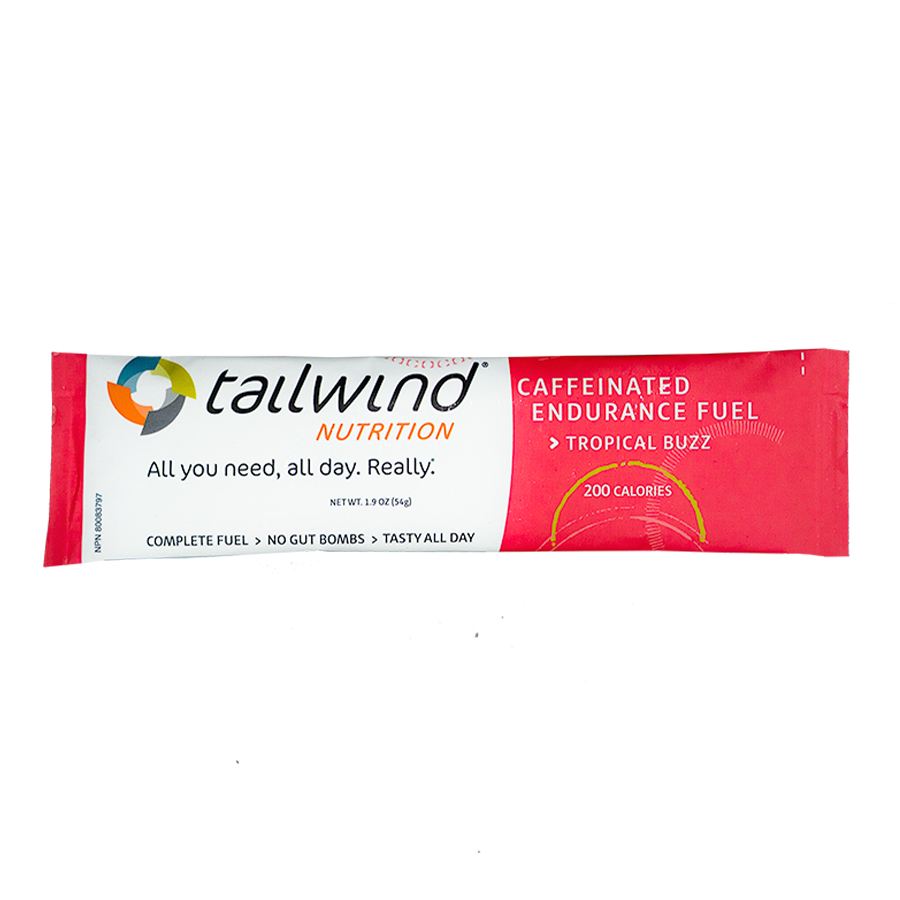 Tailwind Endurance Fuel Caffeinated– TROPICAL BUZZ 56g (2 servings)